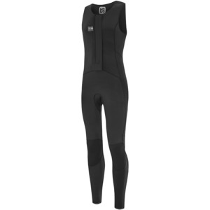 2025 Nyord Mens Tempus 2/2mm Front Zip Long John Wetsuit N04BA00019 - Black